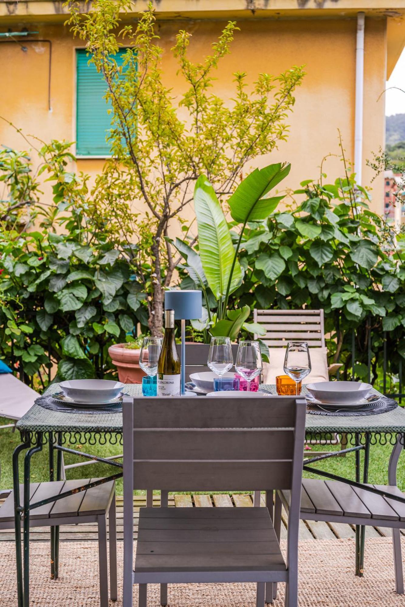 Terrazza Portofino Splendido Appartamento Con Piscina Idromassaggio - Parcheggio Gratis سانتا مارغريتا ليغور المظهر الخارجي الصورة