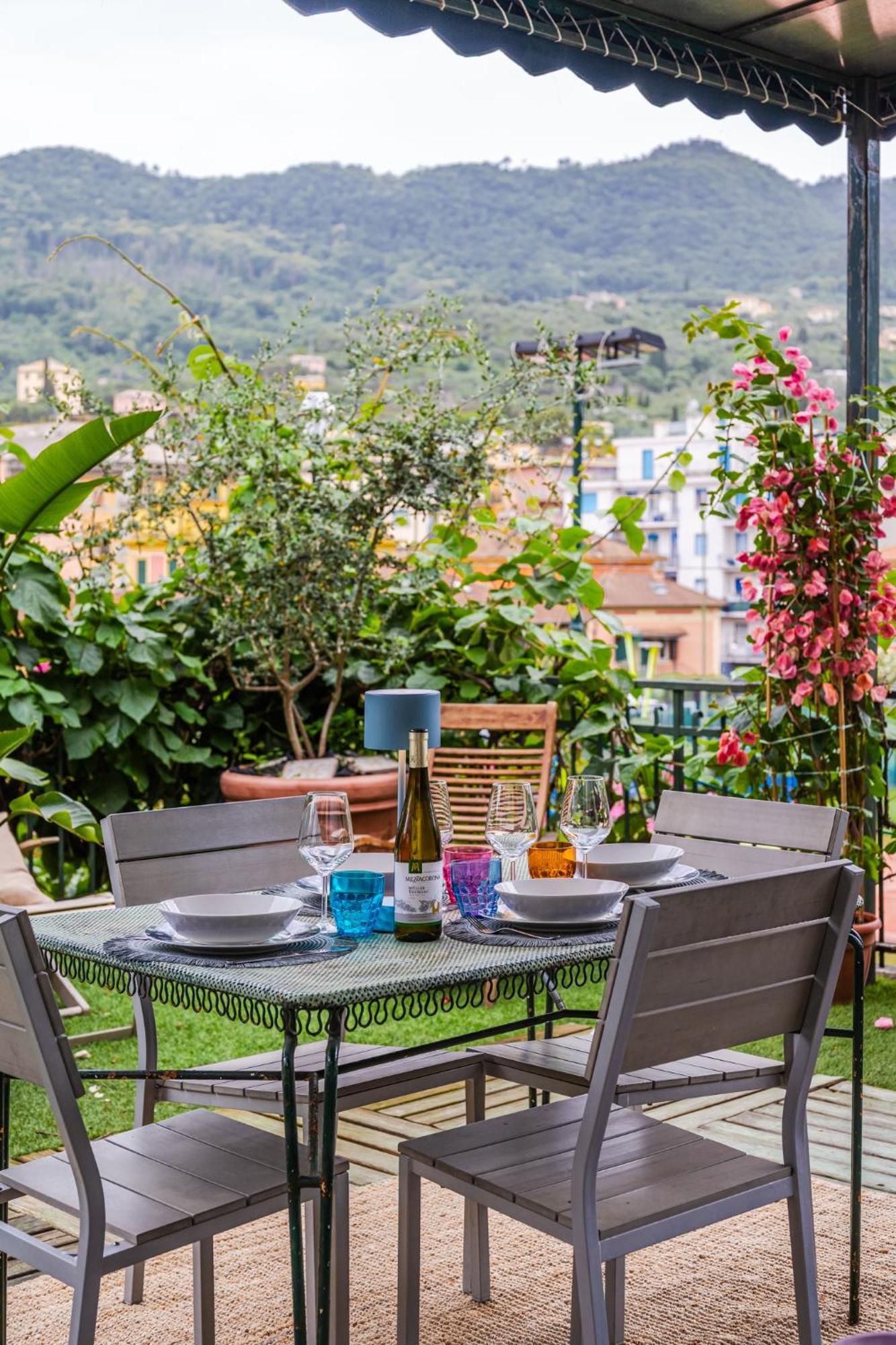 Terrazza Portofino Splendido Appartamento Con Piscina Idromassaggio - Parcheggio Gratis سانتا مارغريتا ليغور المظهر الخارجي الصورة